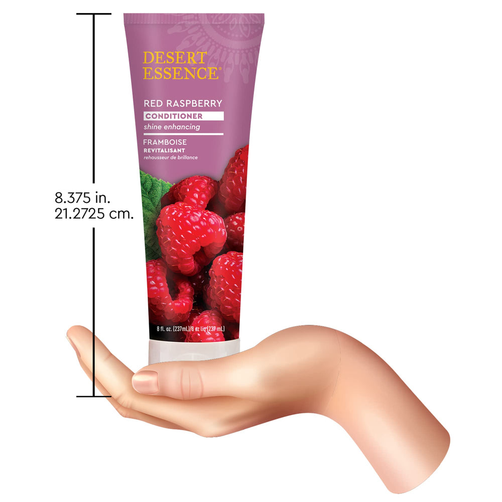 Desert Essence conditioner jar featuring cruelty-free formula and natural ingredients