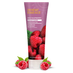 Desert Essence conditioner label highlighting natural ingredients
