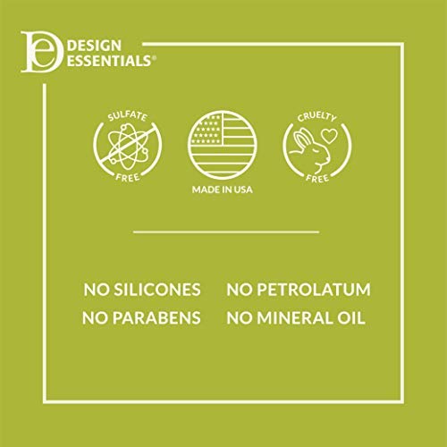 Design Essentials almond avocado shampoo for dry hair delivers softness and natural shine.