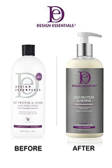 Design Essentials bottle front showing sulfate-free formula for color-treated hair