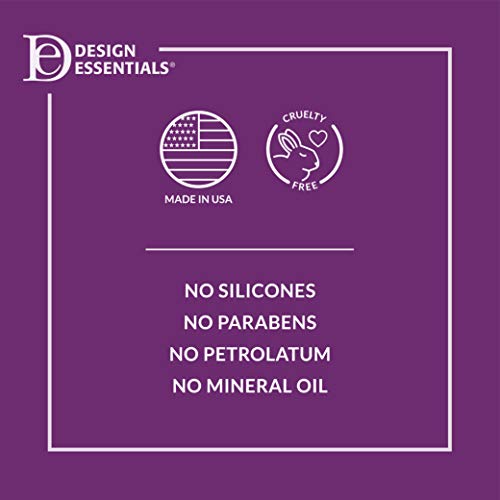 Design Essentials packaging emphasizes volumizing and strengthening benefits