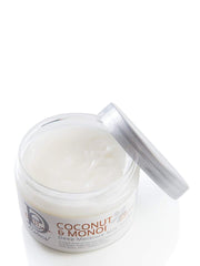 Design Essentials Shea Butter ingredient closeup emphasizes smoothing moisture for healthy-looking curls.