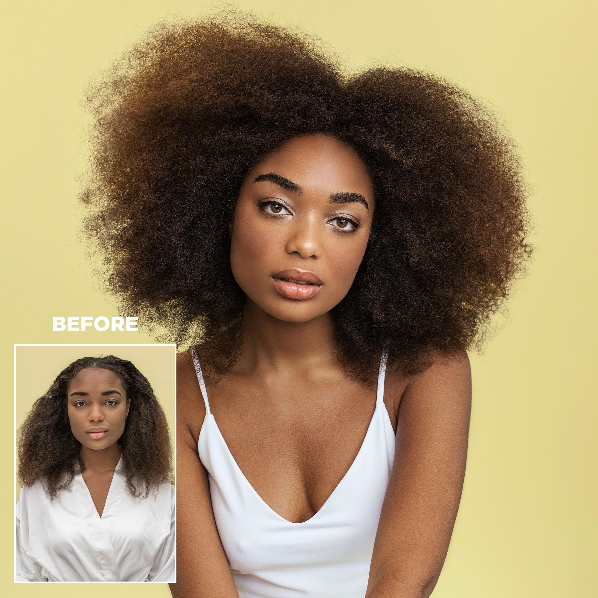 Design.Me Bounce.Me curl refresh on damp hair for renewed bounce