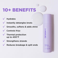 Design.Me FAB.ME color-safe formula preserves color while detangling.