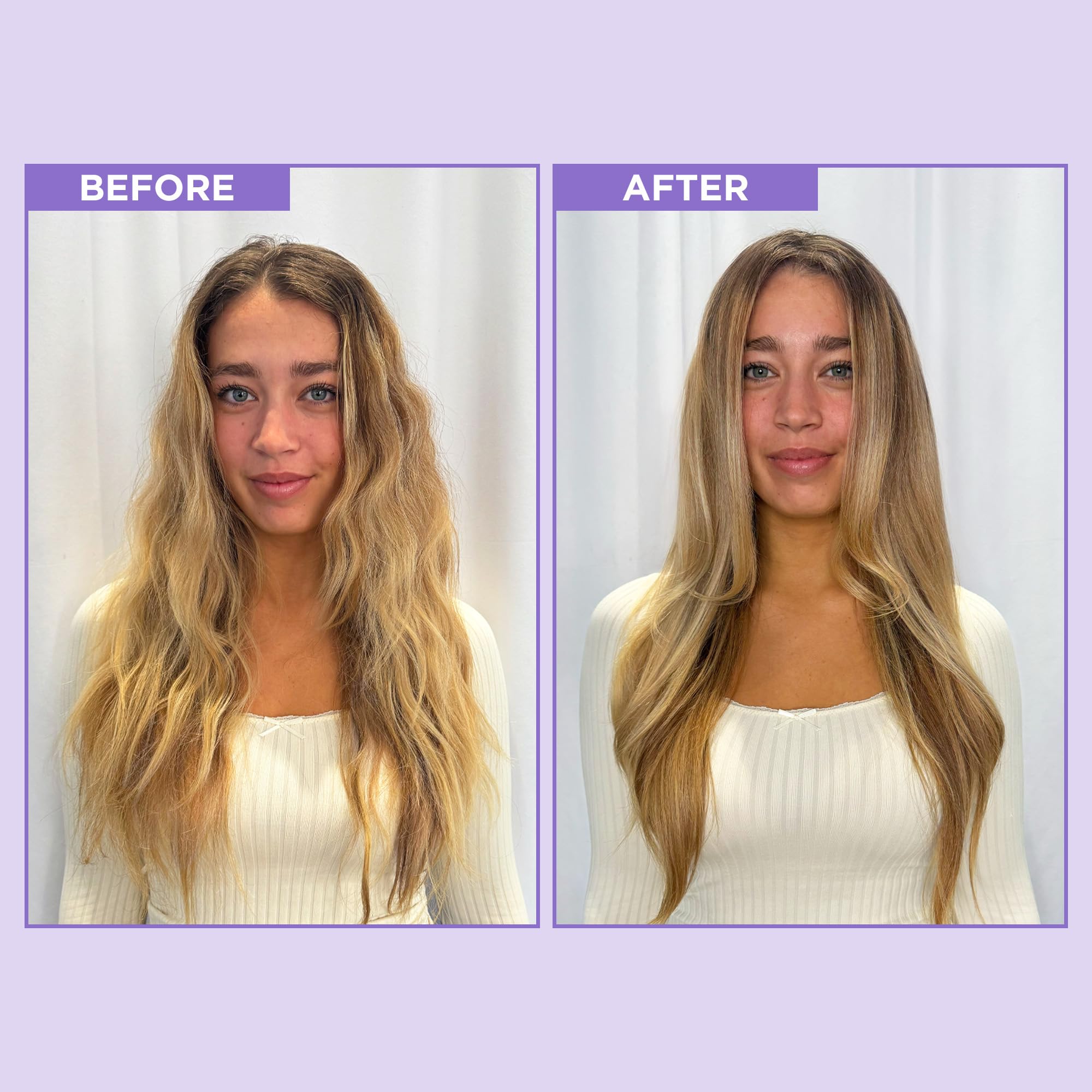 Design.Me FAB.ME frizz-control spray tames texture and adds manageability.