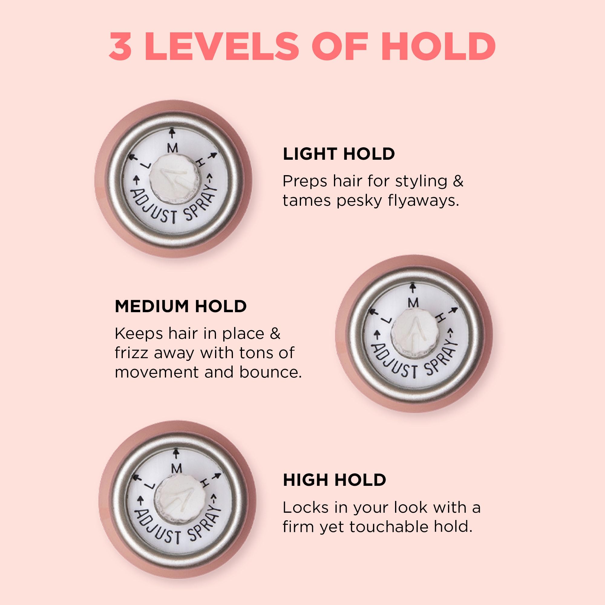 Design-Me HOLD.ME spray-mist close-up hinting at easy refresh and control