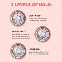 Design-Me HOLD.ME spray-mist close-up hinting at easy refresh and control