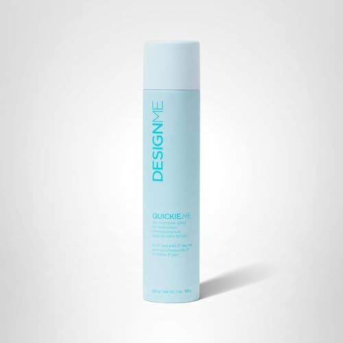 Design.Me QUICKIE.ME Dry Shampoo travel-friendly-spray is ideal for on-the-go refresh.