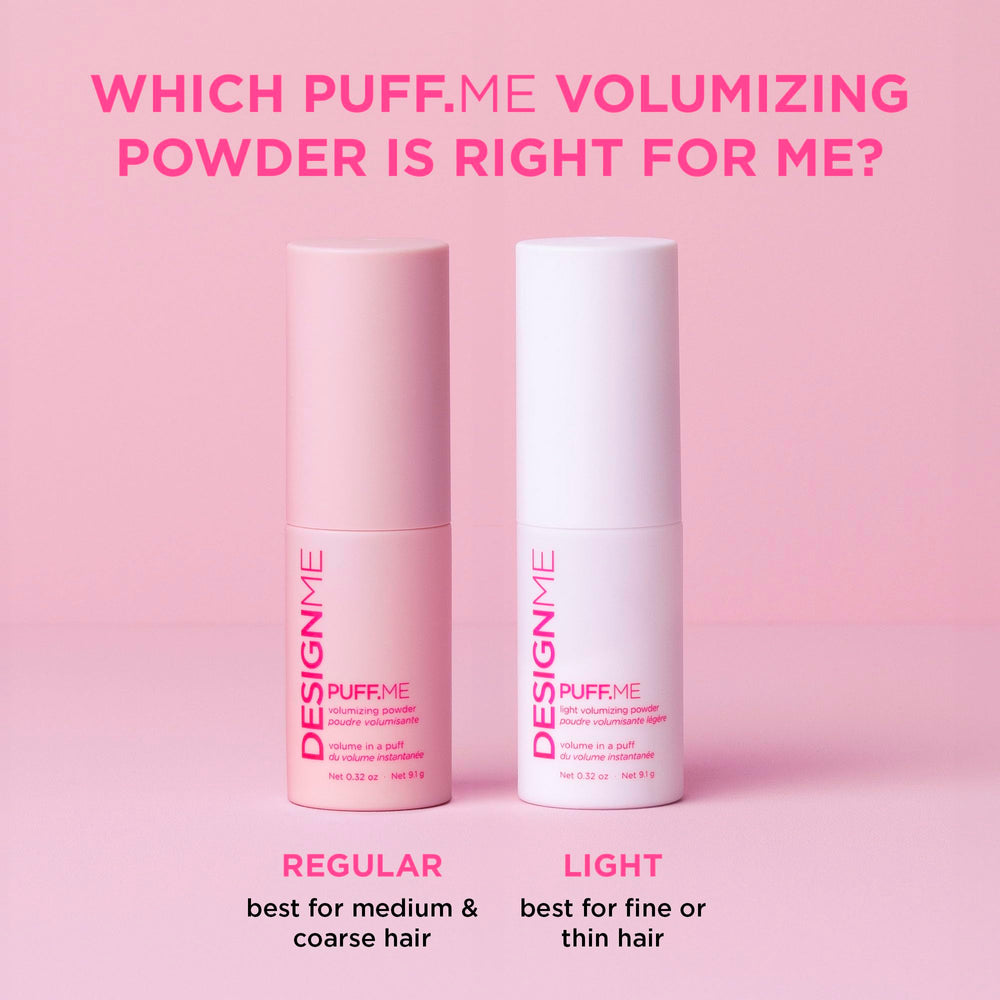 Design.Me PUFF.ME volume on curly hair adds bounce with light hold