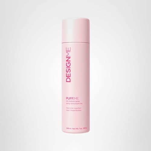 Design.Me Puff.ME final hair look after use with shine.