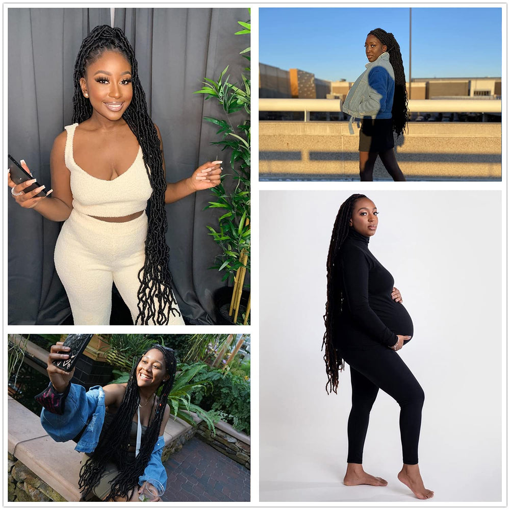 Desire4Hair 36inch locs long length for dramatic, statement-ready style.