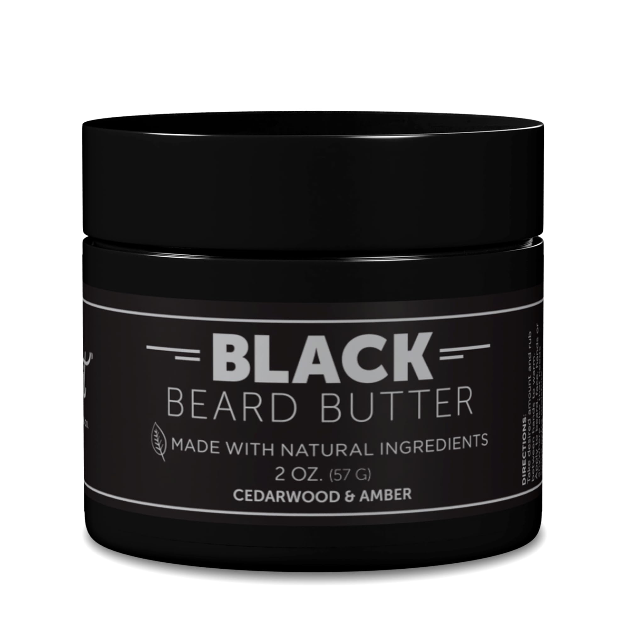 Detroit Grooming Co Beard Butter Black Scent in 2oz tin for deep hydration and softness.