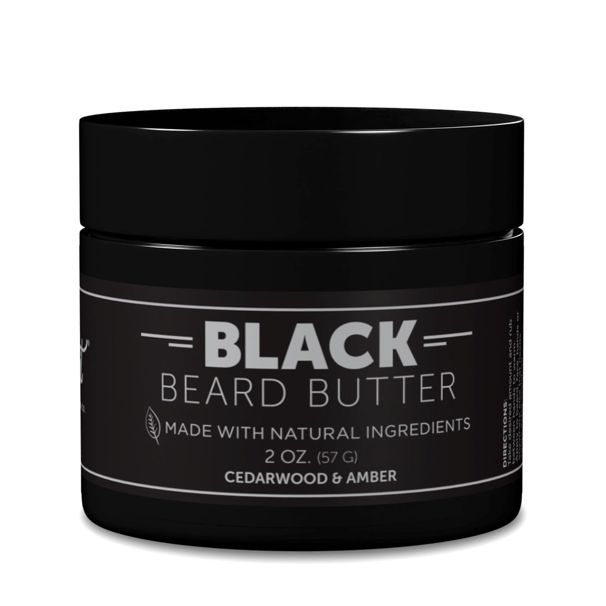 Detroit Grooming Co Beard Butter Black Scent in 2oz tin for deep hydration and softness.