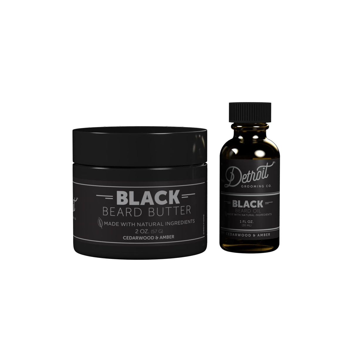Detroit Grooming Co. beard oil bottle for quick hydration and soft beard.