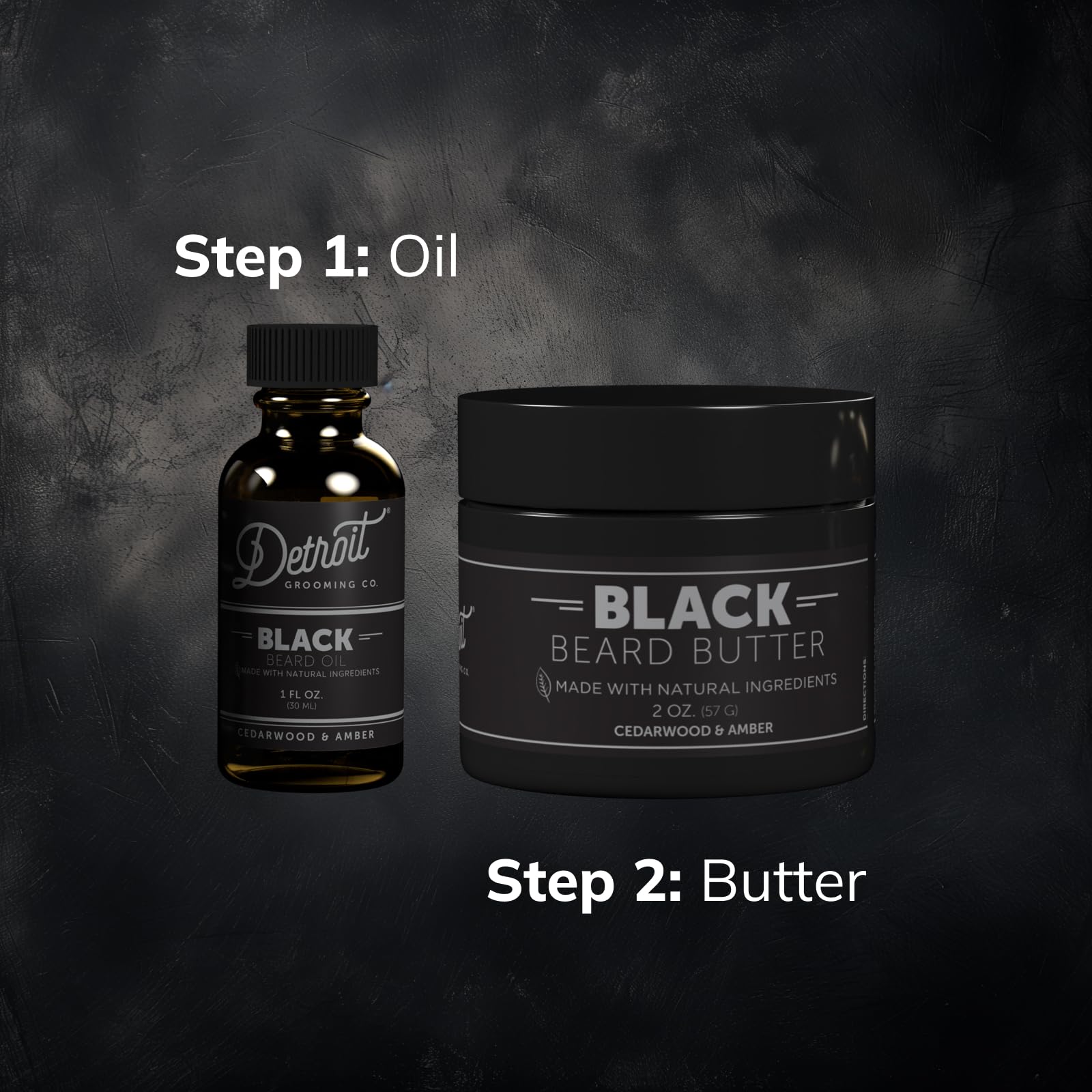 Detroit Grooming Co. vitamin E ingredient highlights skin nourishment.