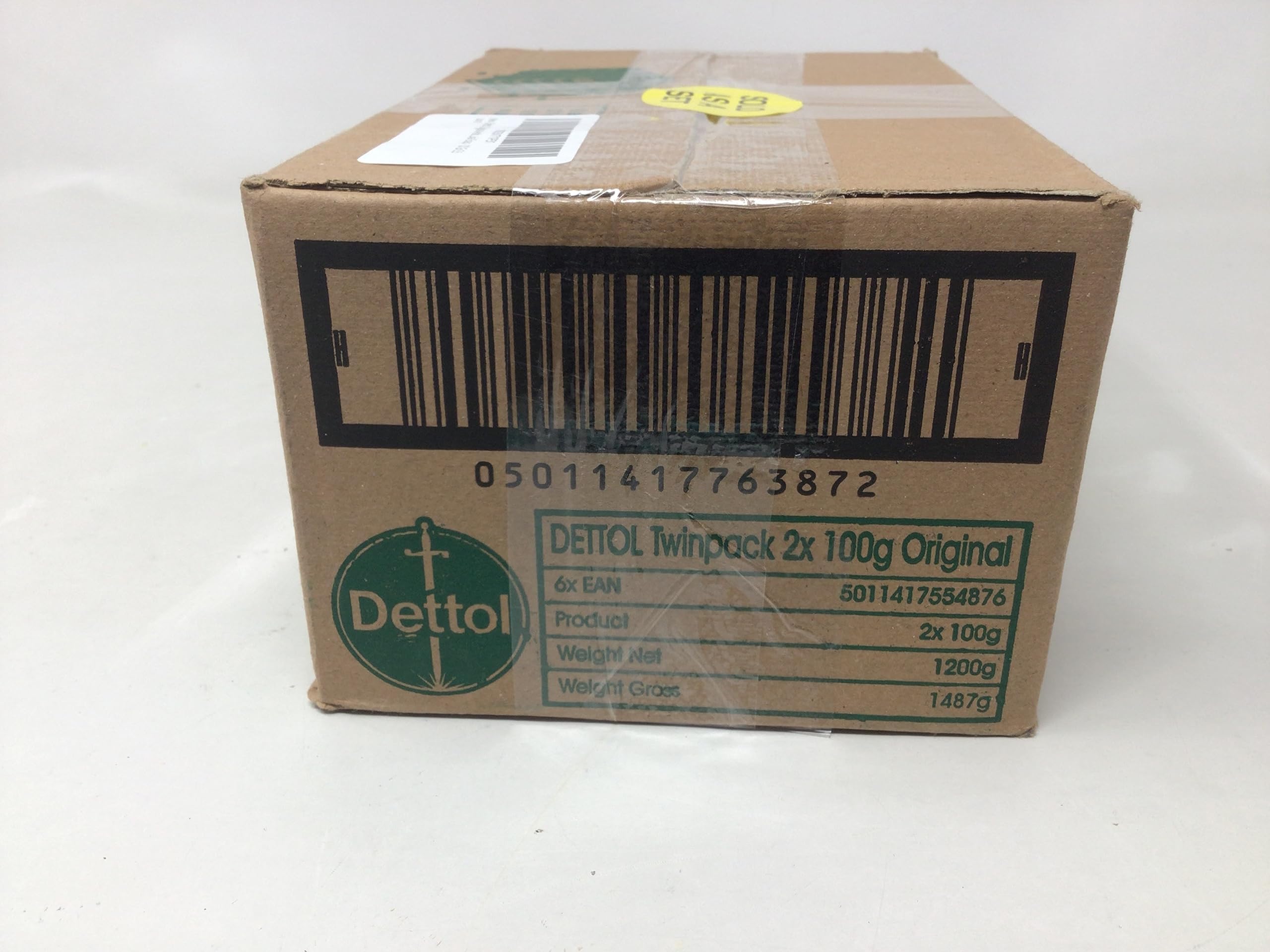 Dettol Original dermatologically tested seal signals skin compatibility.
