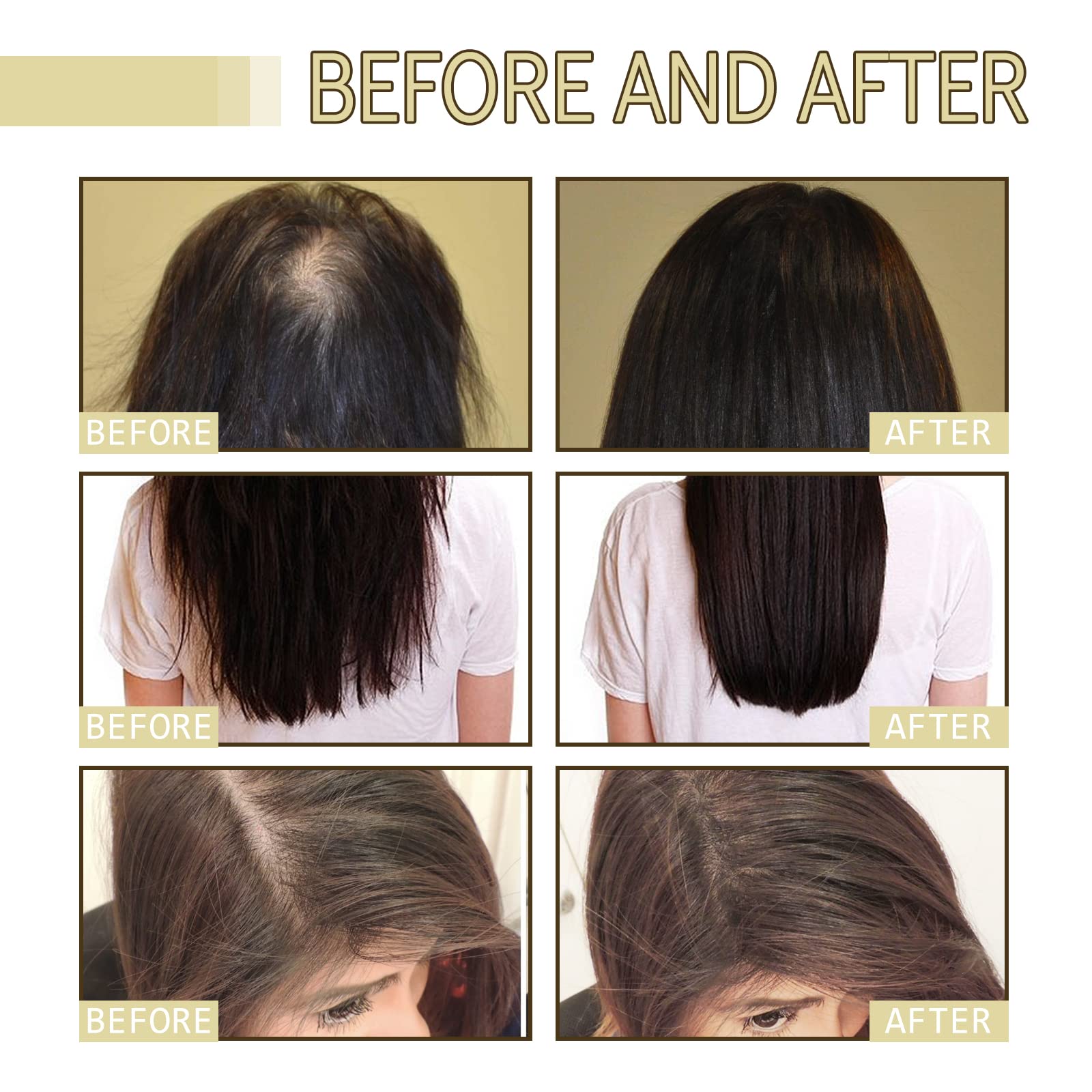 Deuiosna hair care routine step image showing nightly application and massage.