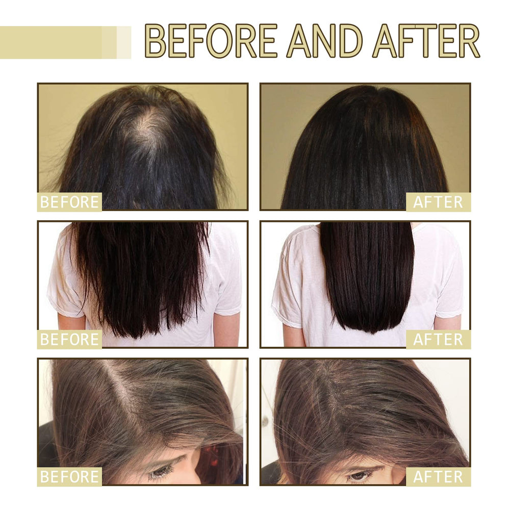 Deuiosna hair care routine step image showing nightly application and massage.