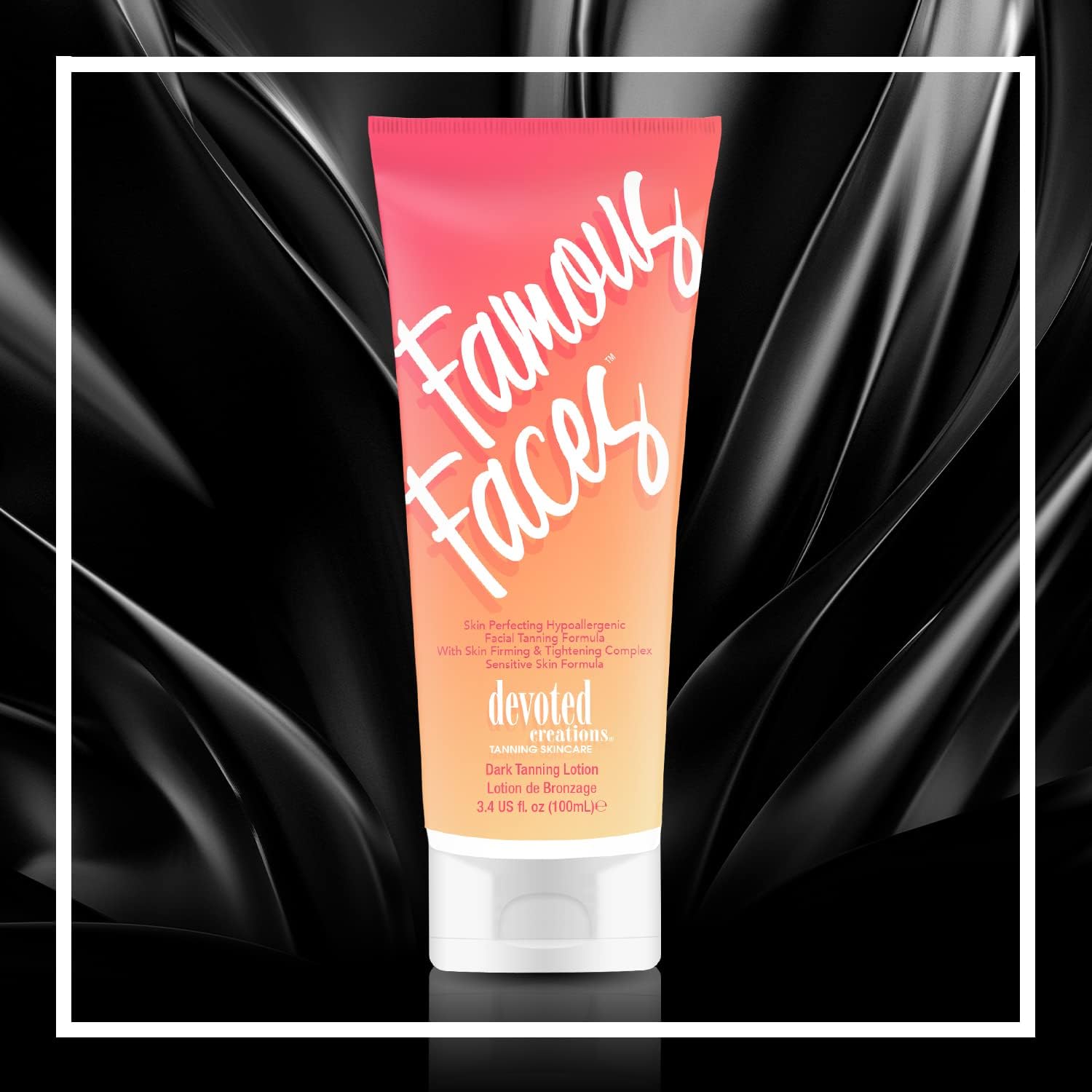 Devoted Creations Famous Faces Matrixyl and Vitamin A support healthier-looking skin.