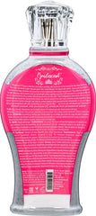 Devoted Creations Opalescent Tanning Lotion on skin, shimmering with holographic micro-spheres and fade protection.