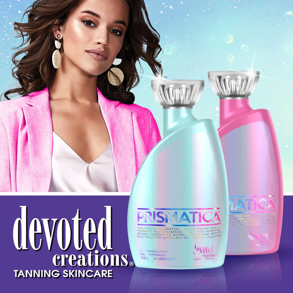 Devoted Creations Prismatica light-activated photosomes illustrate skin immune support.