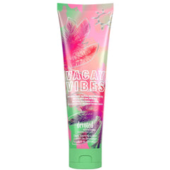 Devoted Creations Vacay Vibes bottle pour for easy tanning on the go.
