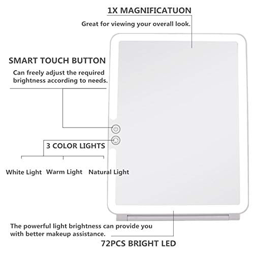 deweisn mirror with USB charging for convenient power on the go