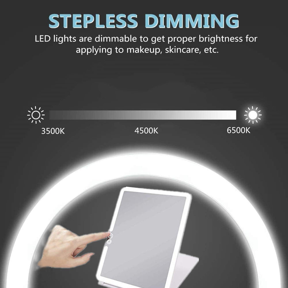 Deweisn regular 1x mirror provides true, non-magnified viewing for everyday tasks.