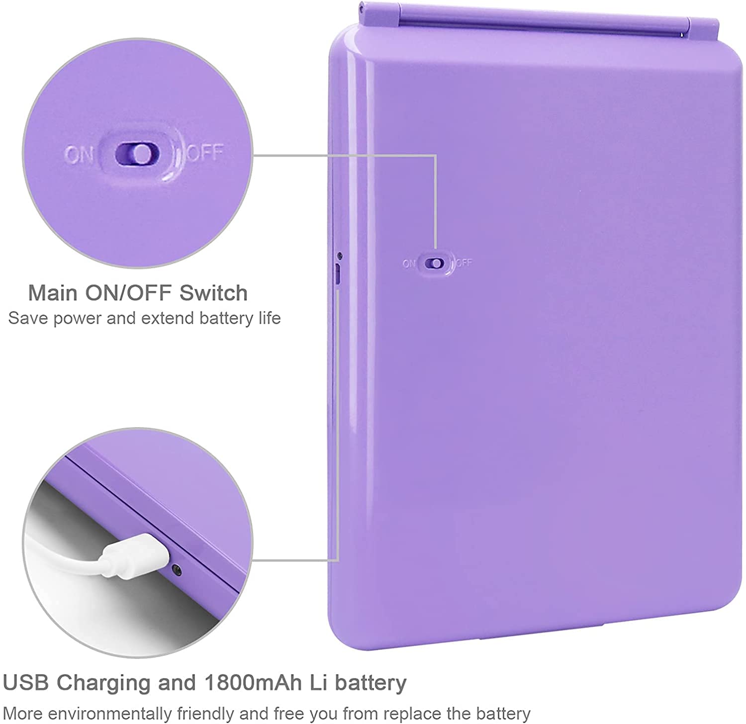 Deweisn touch screen brightness lets you dim or brighten with a press
