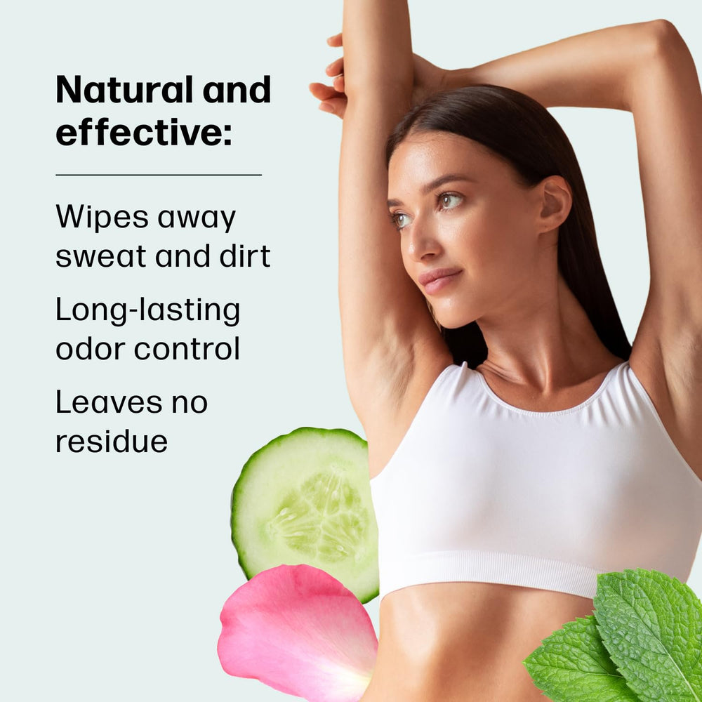 Cucumber scent Dew Well wipe provides a crisp, light aroma for a clean finish