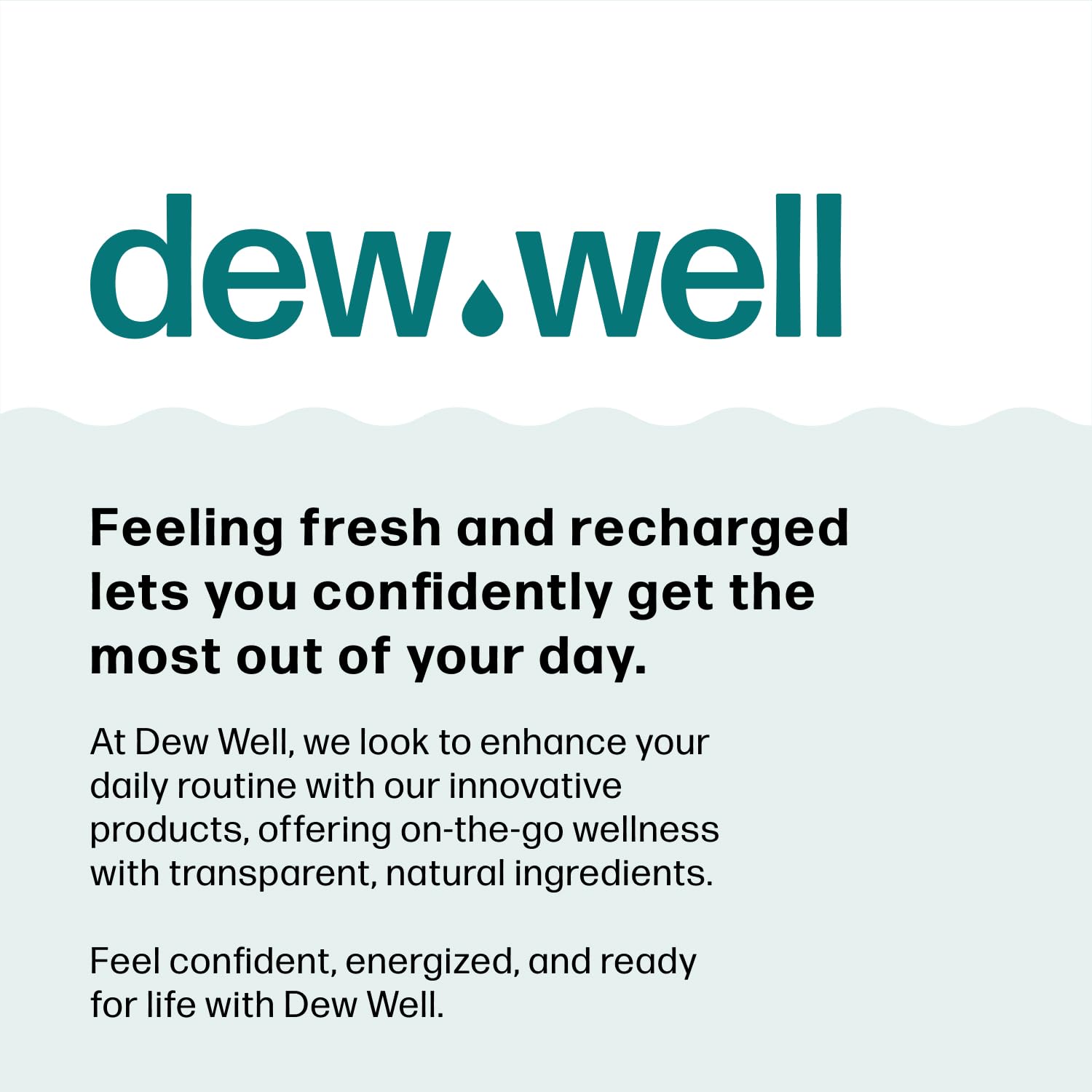 Dew Well variety pack image showcasing Mint, Rose, and Cucumber options