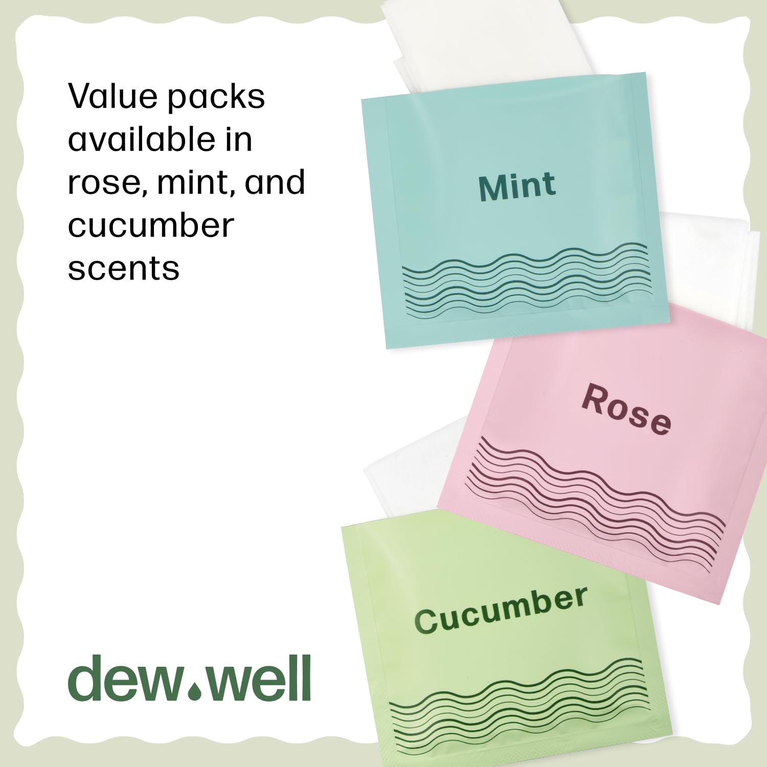 Dew Well Deodorant Wipes luggage-friendly pack ensures discreet freshness on planes.