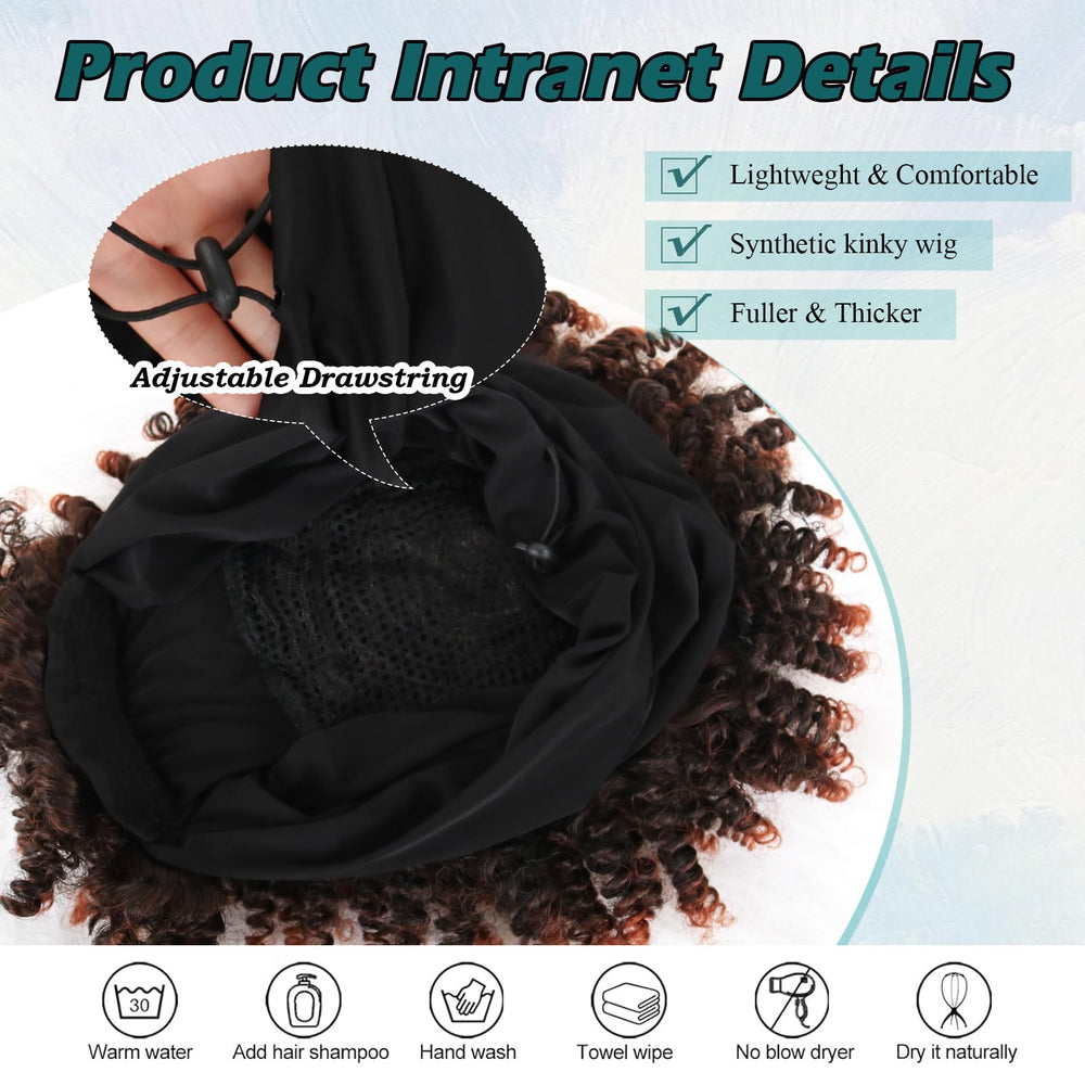 Deyngs headwrap-turban style wig offers versatile wrap options for varied events.