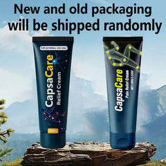 DFTLUUE Capsacare ingredients highlight capsaicin and arnica.