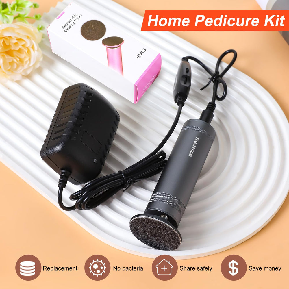 DGJUZE PowerPro durable pedicure tool kit for home use