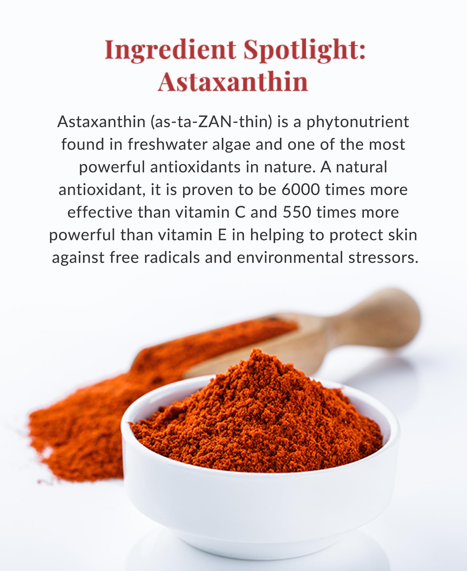 DHC Astaxanthin Collagen All-in-One Gel ingredient close-up featuring astaxanthin and royal jelly.