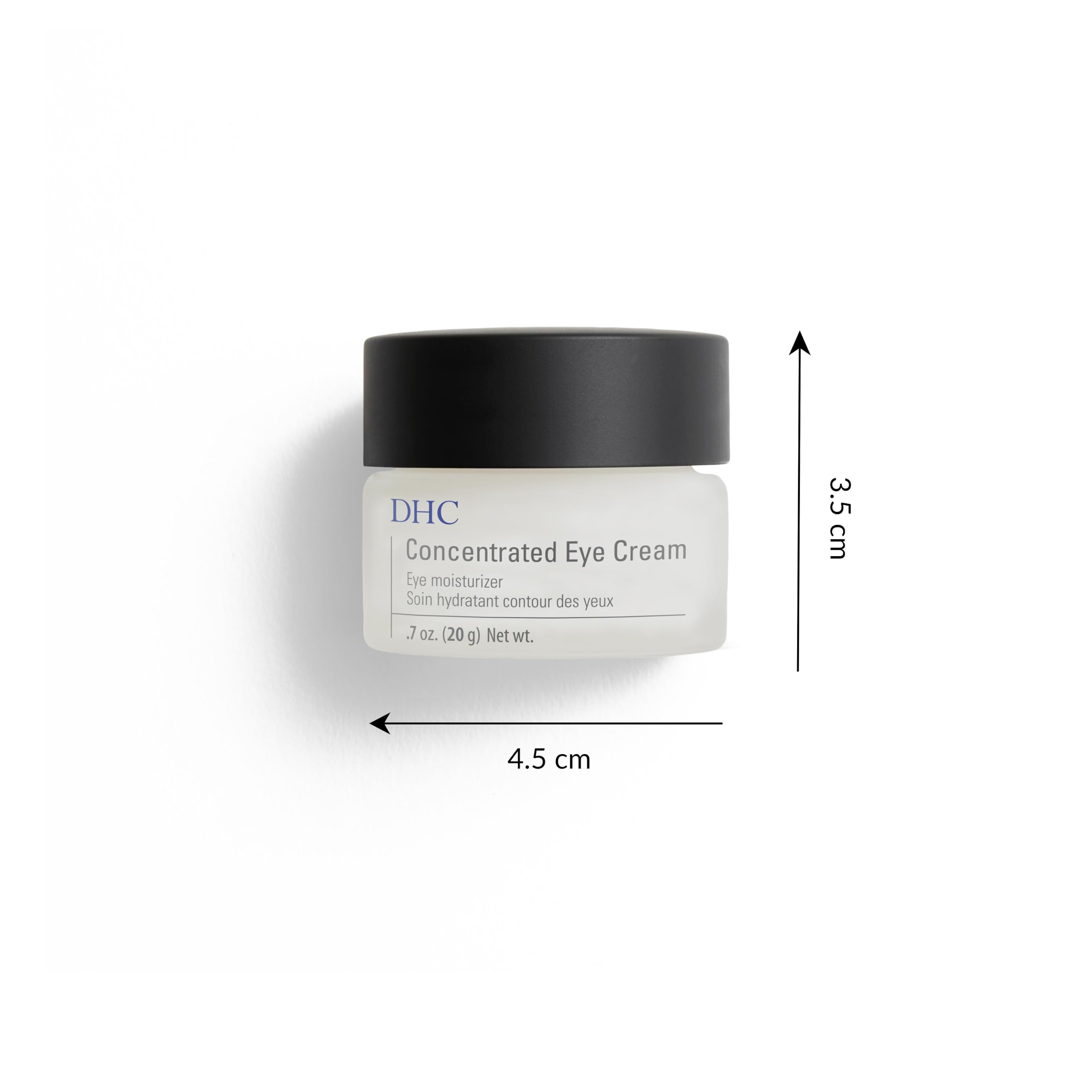 DHC Concentrated Eye Cream fragrance-free and colorant-free skincare solution.