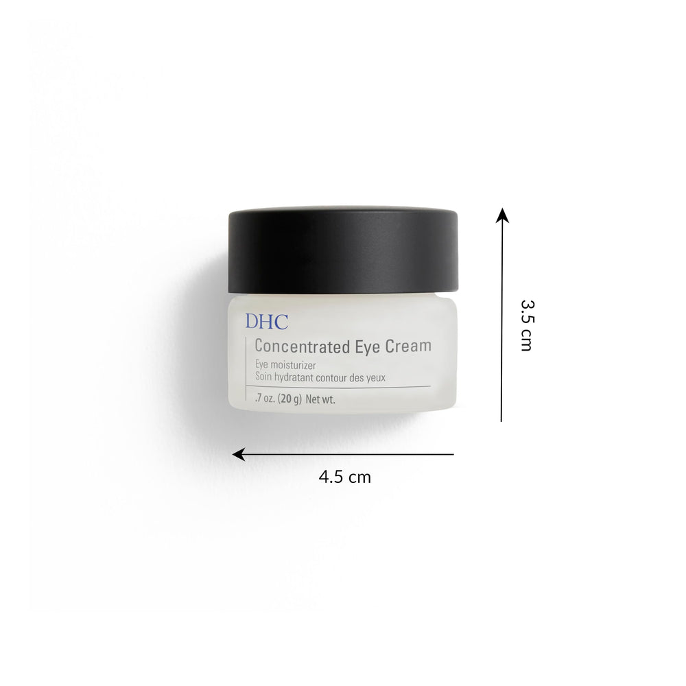 DHC Concentrated Eye Cream fragrance-free and colorant-free skincare solution.