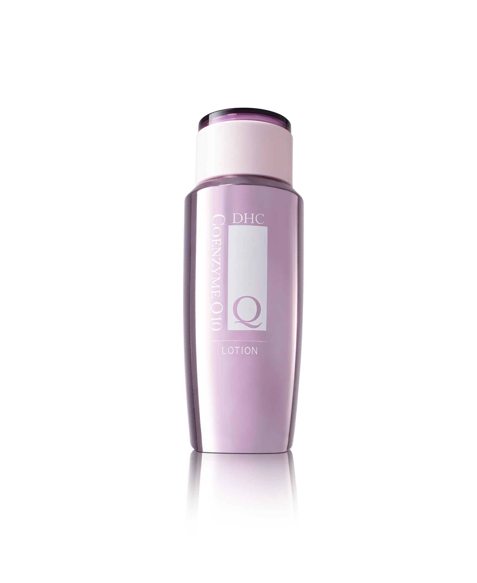 DHC CoQ10 Lotion bottle delivers alcohol-free hydration for all skin types.