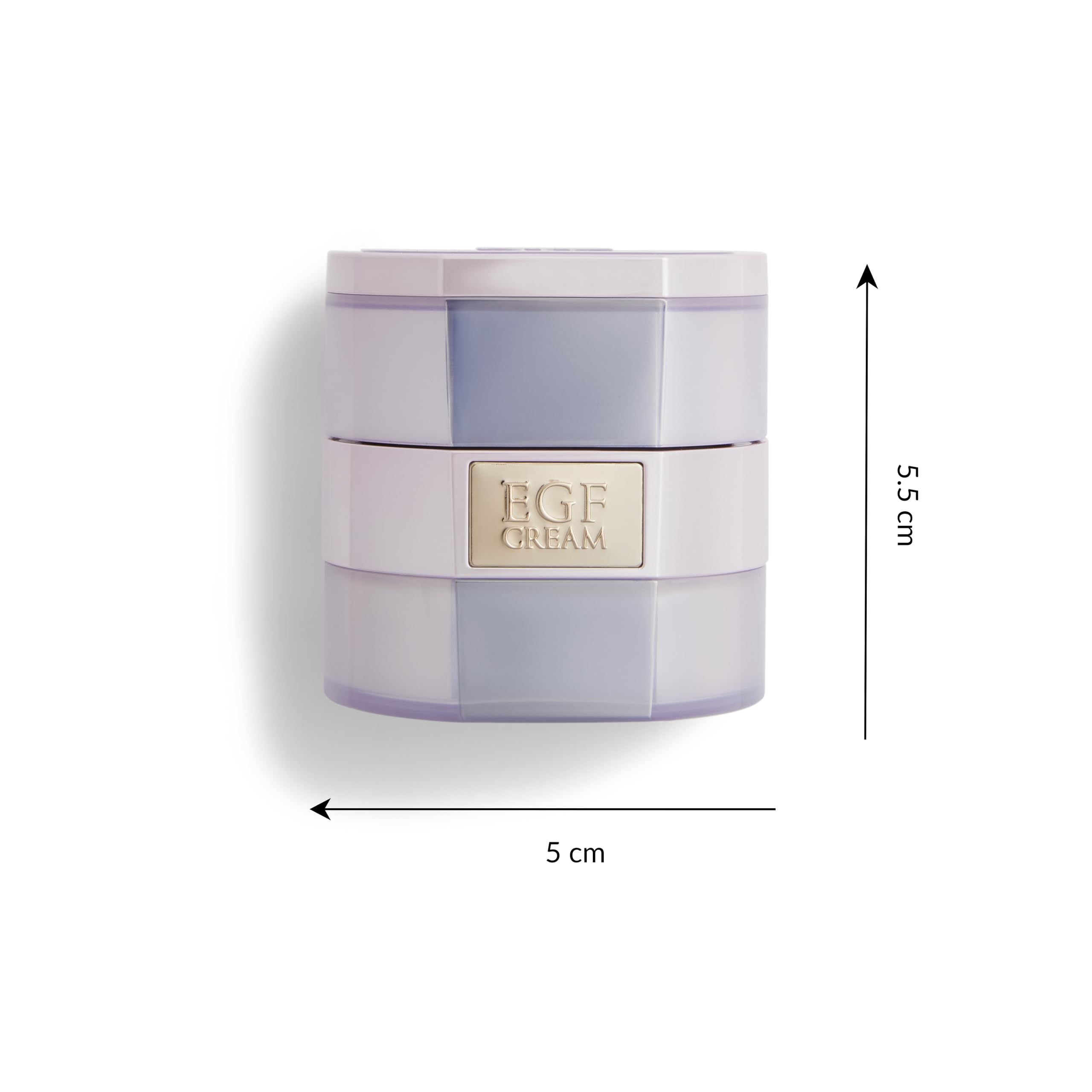 DHC EGF Cream being gently patted into skin for a soft, nourished feel