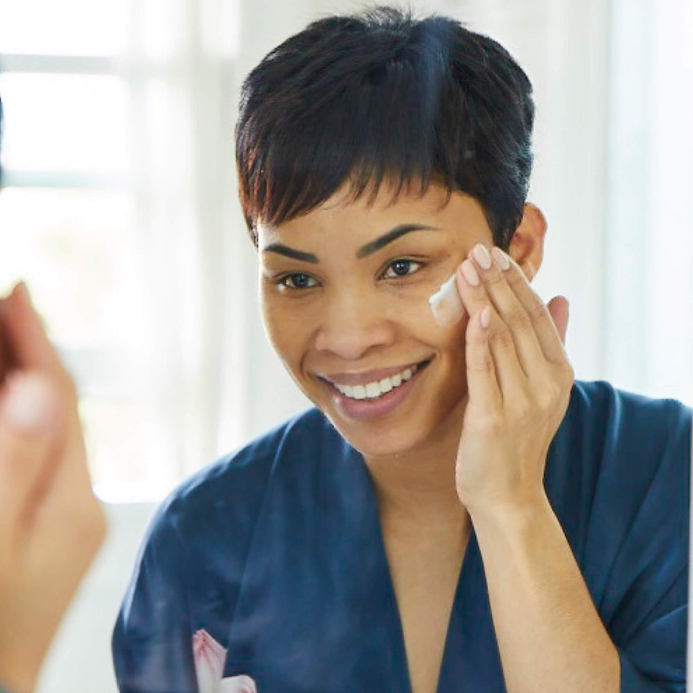 Vitamin E benefits in DHC Extra Nighttime Moisture for antioxidant support