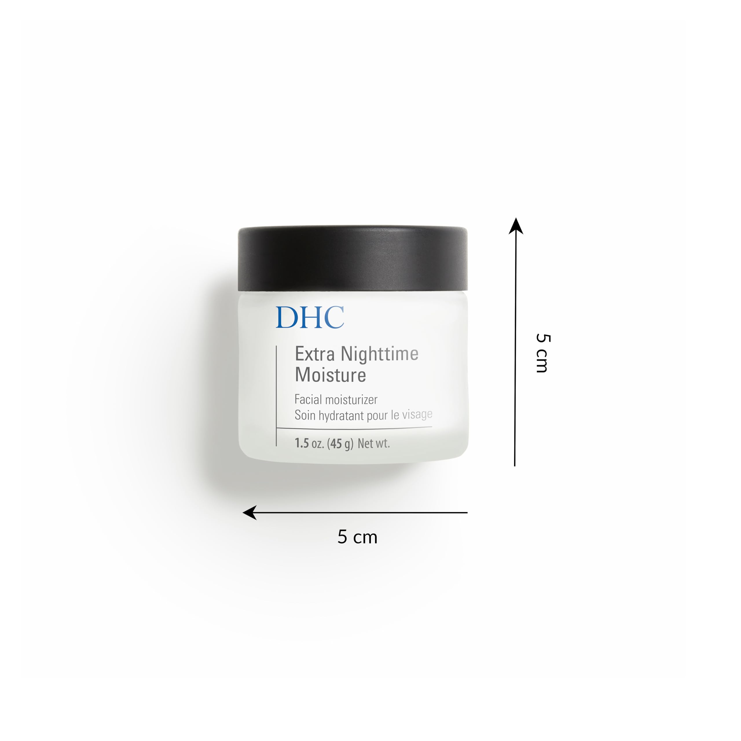 Texture-application close-up of DHC Extra Nighttime Moisture demonstrates smooth, quick absorption for overnight hydration