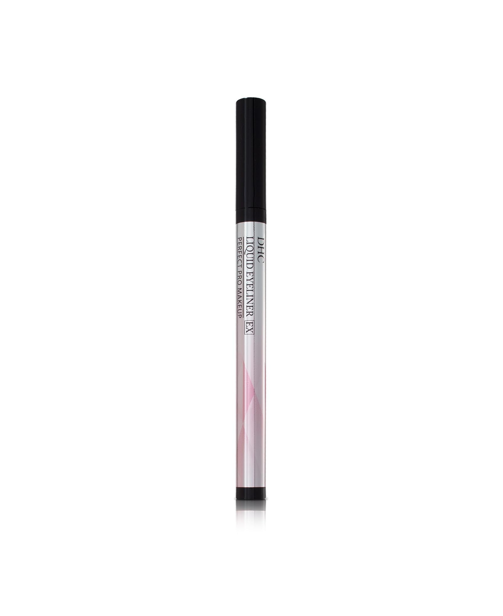 DHC Liquid Eyeliner EX ultra-fine tip delivers precise definition for a flawless line.