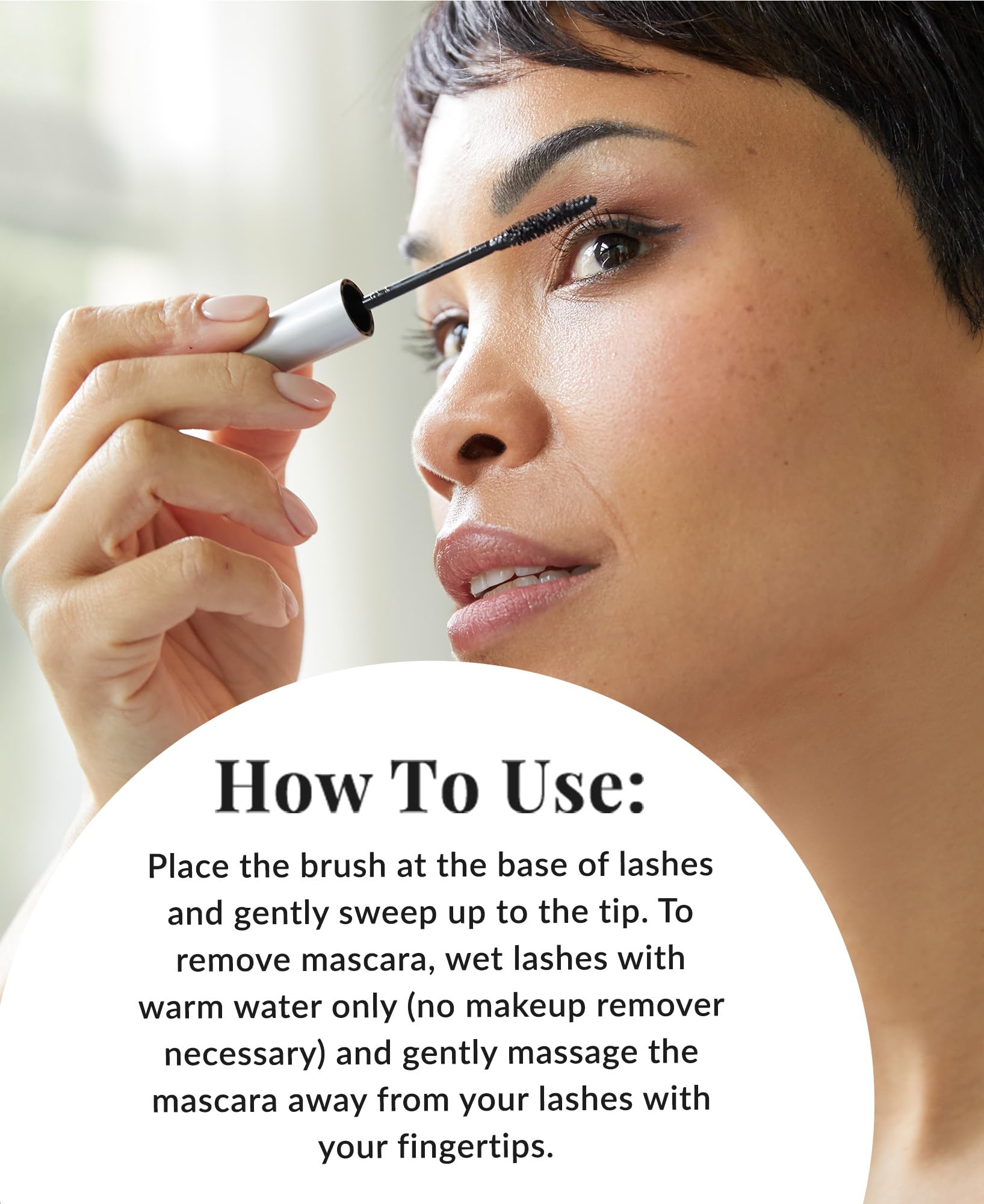 DHC Mascara Perfect Pro Double Protection packaging featuring wand