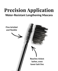 DHC Mascara Perfect Pro Double Protection tubing coats lashes with glossy film