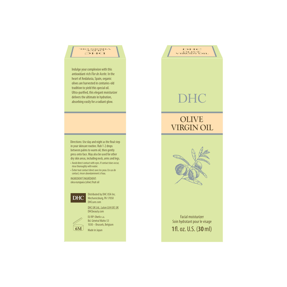 DHC Olive Virgin Oil cuticles and hands usage shows versatile hydration