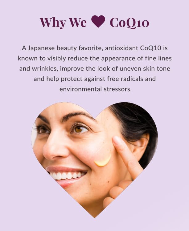 DHC Q10 Cream rich emollient texture provides comfort after outdoor exposure.