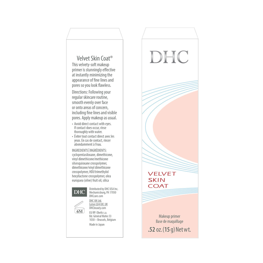 DHC Velvet Skin Coat olive oil ingredient supports nourishing skin