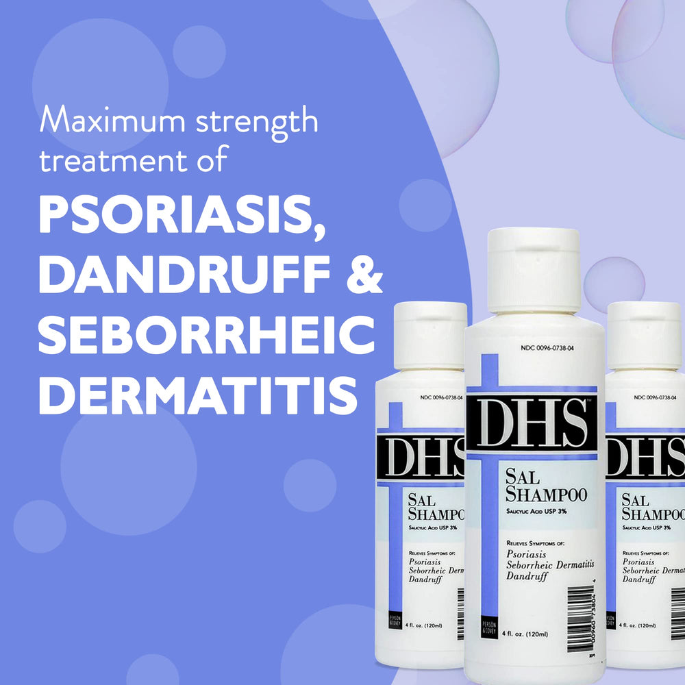 DHS SAL fragrance-free packaging signals sensitive-skin friendly care and consistent daily use.