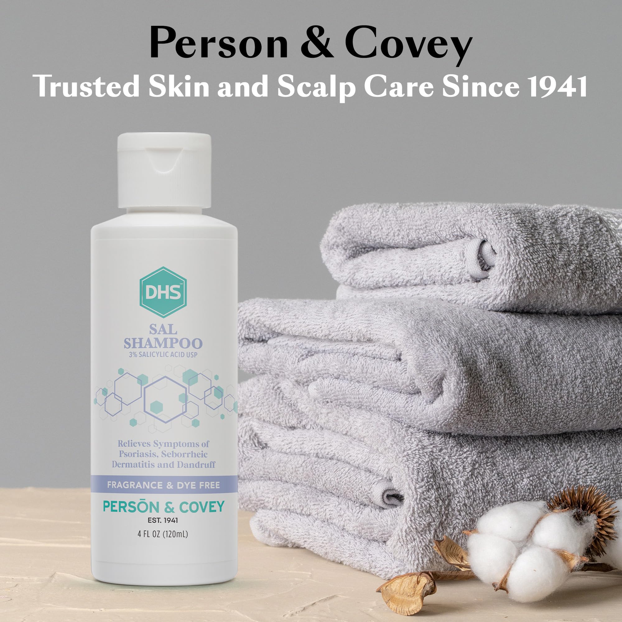 DHS SAL Shampoo after-use hair appears softer and healthier.